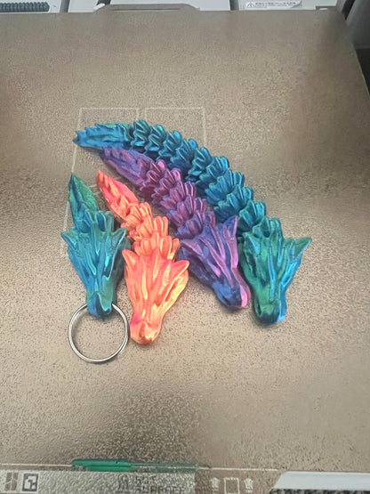 Mythical Dragon Keychains