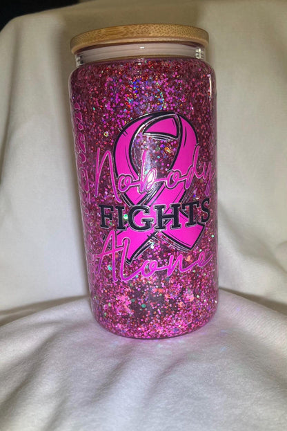 Breast Cancer ‘Nobody Fights Alone’ Snowglobe Tumblr