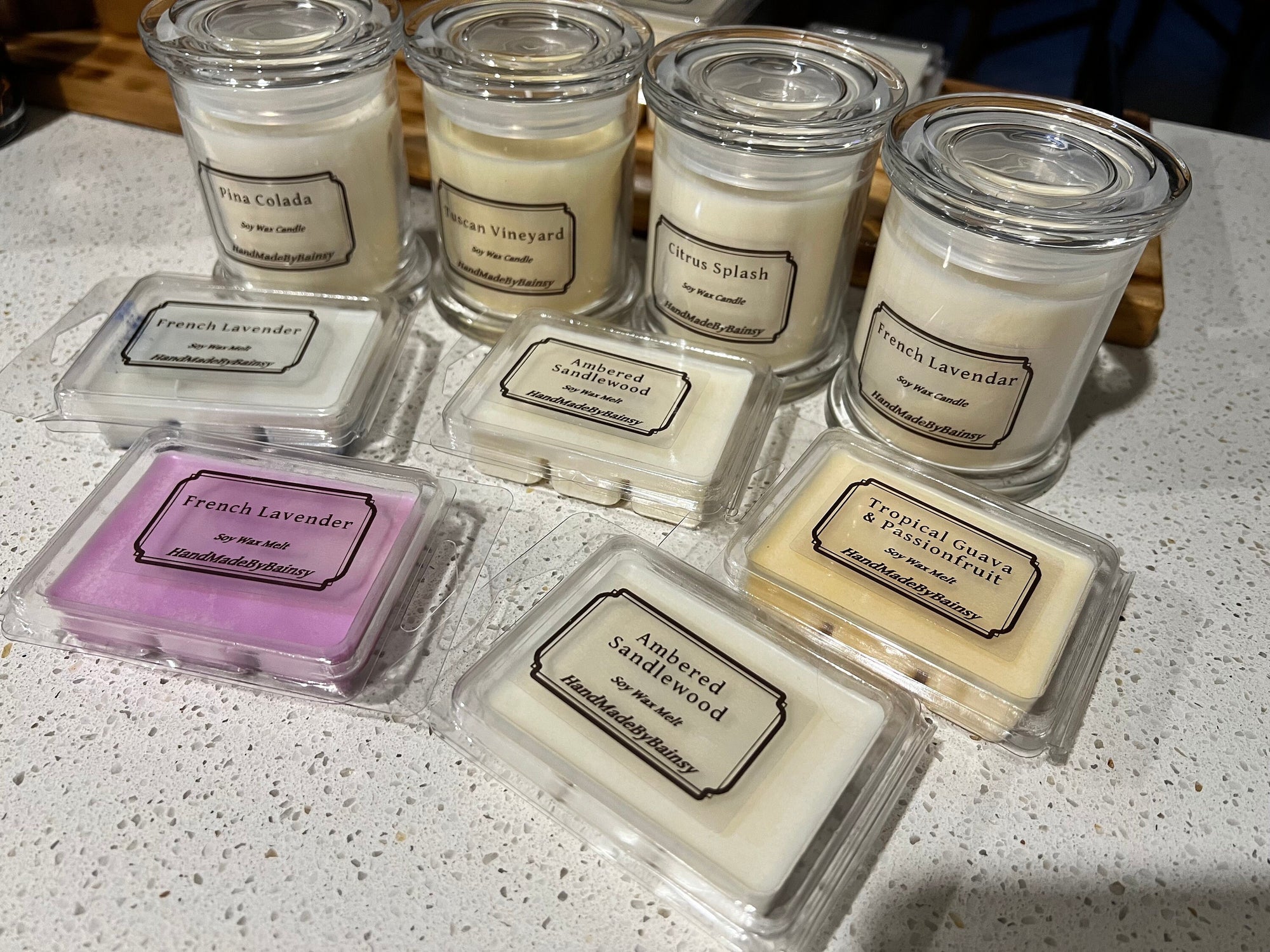Highly Scented Christmas Clam Shell Soy Wax Melts