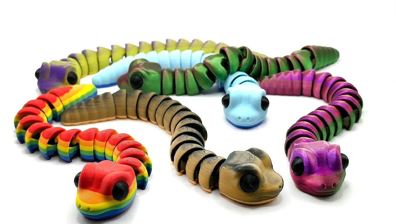Articulated Baby Snake Fidget Toy