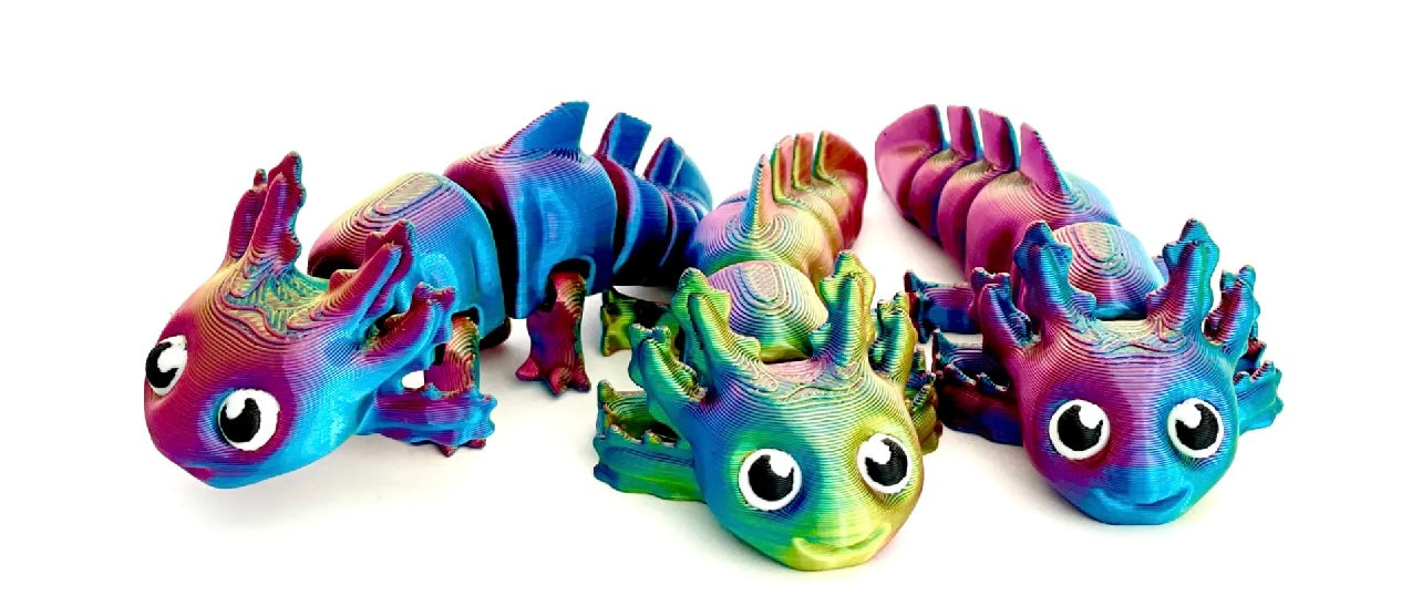 Articulated Axolotl Fidget Toy