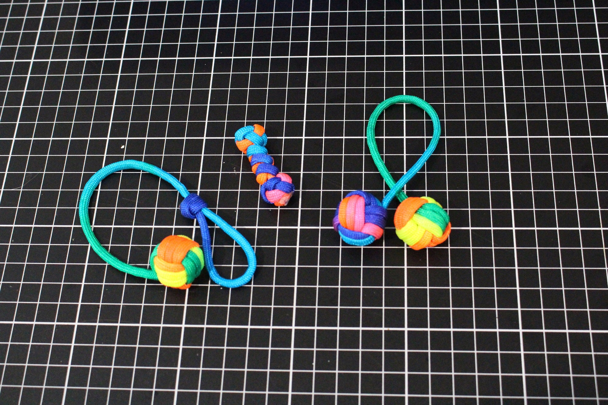 Set Of 3 Paracord Fidget Toy