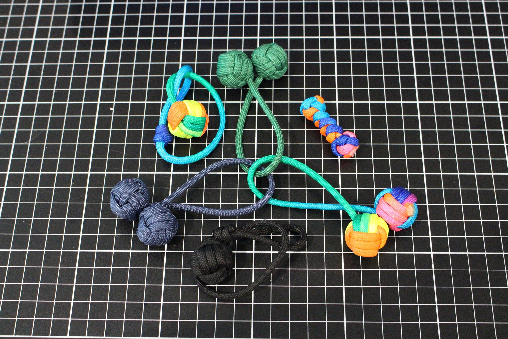 Set Of 3 Paracord Fidget Toy