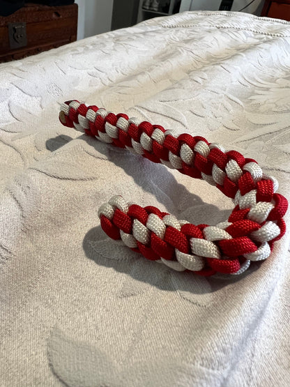 Christmas Tree Paracord Wreath And Candy Cane Ornament