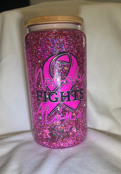 Breast Cancer ‘Nobody Fights Alone’ Snowglobe Tumblr